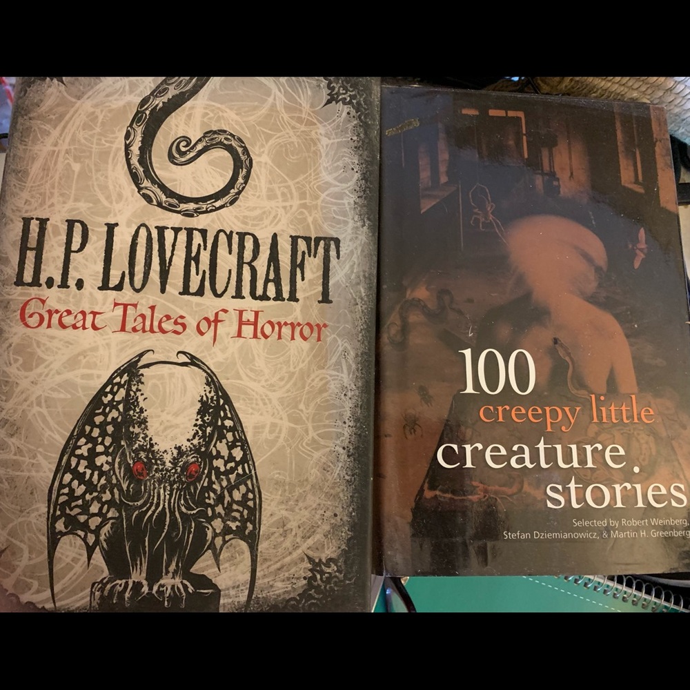 Hardcover Book Duo for Horror Buffs! 📚📚